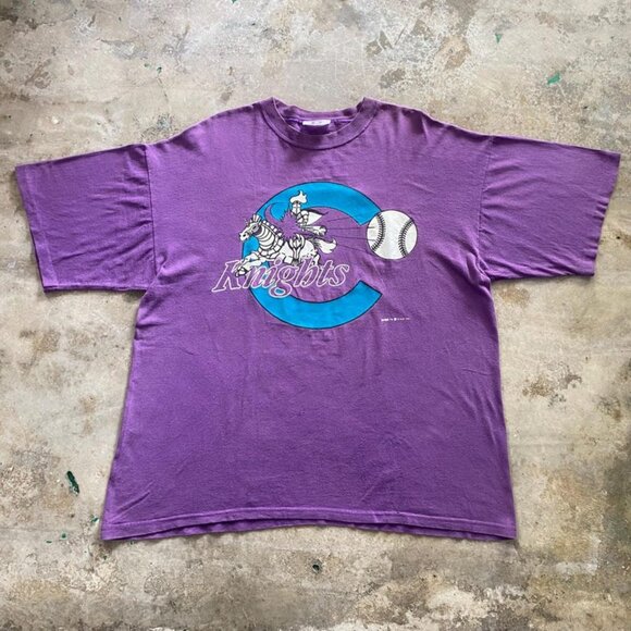 Knights MLB Dodger T Faded Purple Perfect For Dodgers Fans shirt retro - Picture 1 of 2